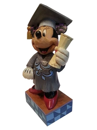 Disney Jim Shore Figurine - Graduation Minnie Mouse - Congrats Grad 3 Disney Jim Shore Figurine - Graduation Minnie Mouse - Congrats Grad