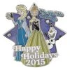 Disney Christmas Pin - 2015 Holidays - Frozen