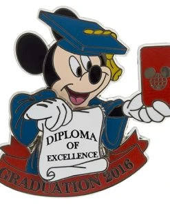 Disney Graduation Day Pin - 2016 Mickey Mouse Selfie