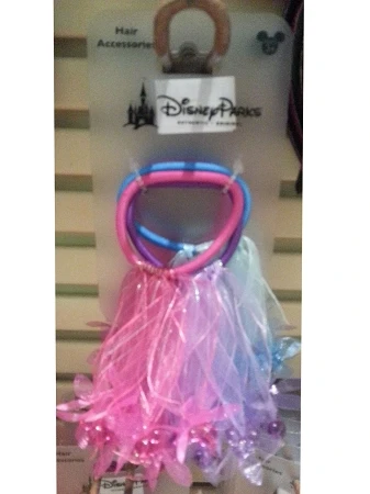 Disney Hair Accessory - Mickey Mouse Sequin Hair Ties - 3 Ties 3 Disney Hair Accessory - Mickey Mouse Sequin Hair Ties - 3 Ties