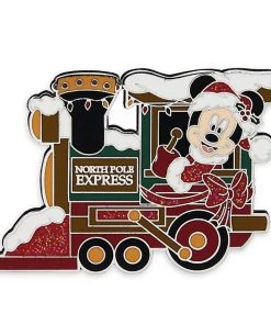 Disney Holiday Pin - Santa Mickey Mouse Train Locomotive