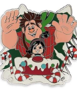 Disney Holiday Pin - Ralph And Vanellope