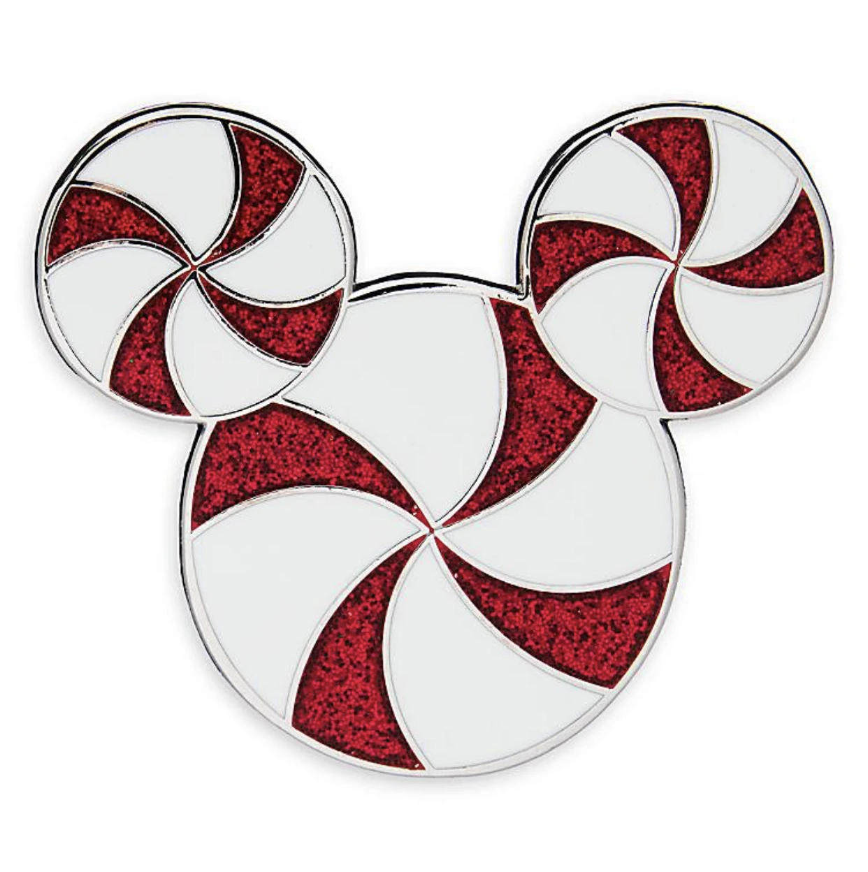 Disney Holiday Pin - Mickey Mouse Peppermint Candy 3 Disney Holiday Pin - Mickey Mouse Peppermint Candy