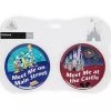 Disney Souvenir Button Set - Main Street U.S.A And Fantasyland Castle 1 Disney Souvenir Button Set - Main Street U.S.A And Fantasyland Castle -Disney Sales Shop sc102390