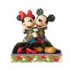 Disney Jim Shore Figure - Mickey And Minnie With Quilt