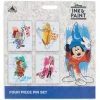 Disney Pin Set - Disney Ink & Paint - 4 Pins -Disney Sales Shop sc11059