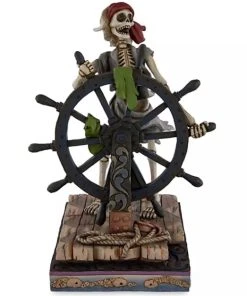 Disney Jim Shore Figurine - Pirates Of The Caribbean Helmsman