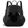 Disney Pin Trading Display Backpack - Mickey Mouse Icon - Black -Disney Sales Shop sc11688