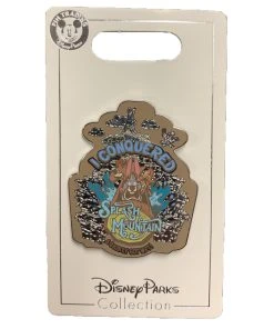 Disney Splash Mountain Pin - I Conquered Splash Mountain