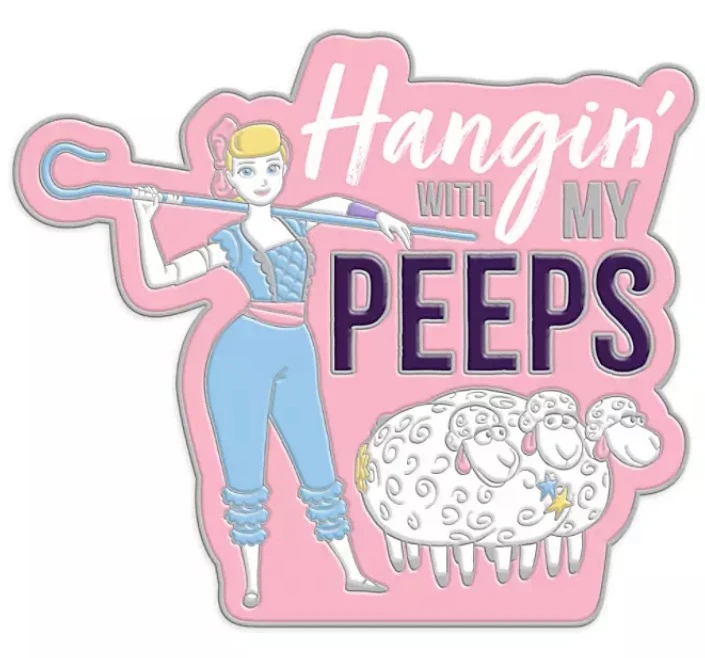 Disney Toy Story Pin - Bo Peep - Hangin' With My Peeps 3 Disney Toy Story Pin - Bo Peep - Hangin' With My Peeps