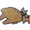 Disney Holiday Pin - Millennium Falcon - Star Wars 1 Disney Holiday Pin - Millennium Falcon - Star Wars -Disney Sales Shop sc132517