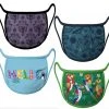 Disney Face Mask Set - Disney Attractions - Set Of 4 -Disney Sales Shop sc132862
