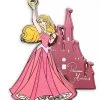 Disney Sleeping Beauty Pin - Aurora With Castle