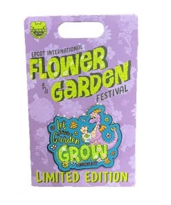 Disney Flower & Garden Festival Pin - 2021 Passholder - Figment