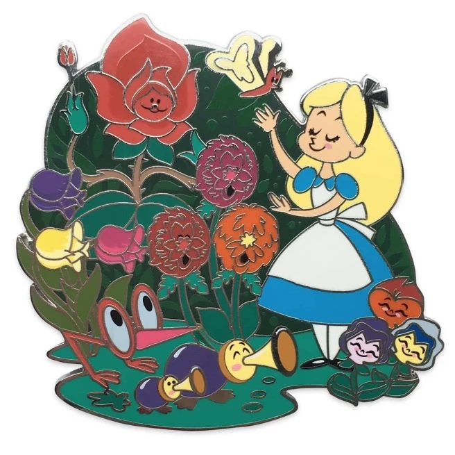 Disney Alice Pin - Alice In Wonderland Family 3 Disney Alice Pin - Alice In Wonderland Family