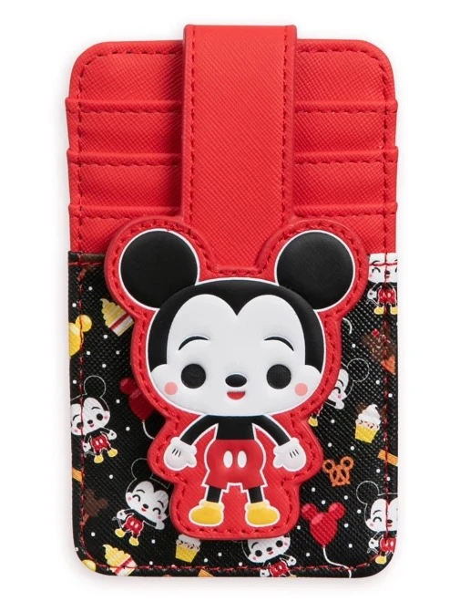 Disney Credit Card Holder - Chibi Mickey Mouse - Parks Food 3 Disney Credit Card Holder - Chibi Mickey Mouse - Parks Food