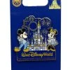 Disney 50th Anniversary Pin - Mickey And Minnie With Castle 1 Disney 50th Anniversary Pin - Mickey And Minnie With Castle -Disney Sales Shop sc14998