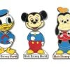 Disney 50th Anniversary Pin Set - Mickey & Friends Bobblehead -Disney Sales Shop sc15090