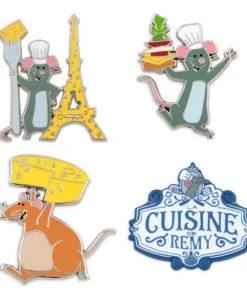 Disney Booster Pin Set - Remy's Ratatouille Adventure