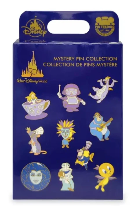 Disney Mystery Pin Pack - Walt Disney World 50th Anniversary - 2 Pc 3 Disney Mystery Pin Pack - Walt Disney World 50th Anniversary - 2 Pc