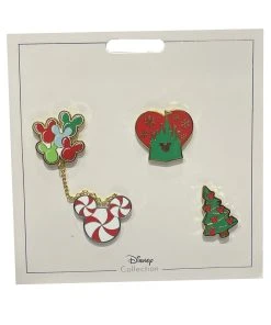 Disney Pin Set - 2021 Holiday - Set Of 4