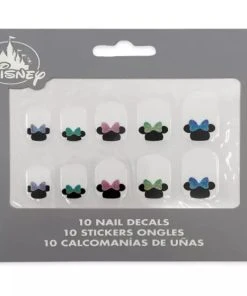 Disney Nail Decal Set - Minnie Mouse Icon Rainbow