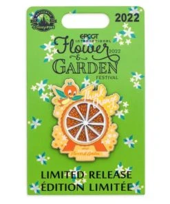 Disney Flower & Garden Festival Pin - 2022 Orange Bird - Limited
