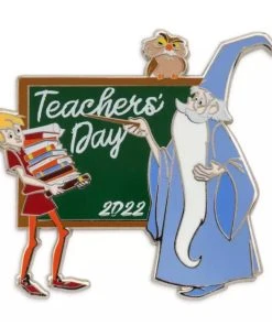 Disney Teacher's Day Pin - 2022 Merlin And Wart