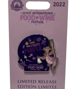 Disney Food & Wine Festival Pin - 2022 Figment - Paint Your Palate