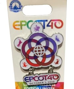 Disney Epcot Pin - 40th Anniversary - October 1st