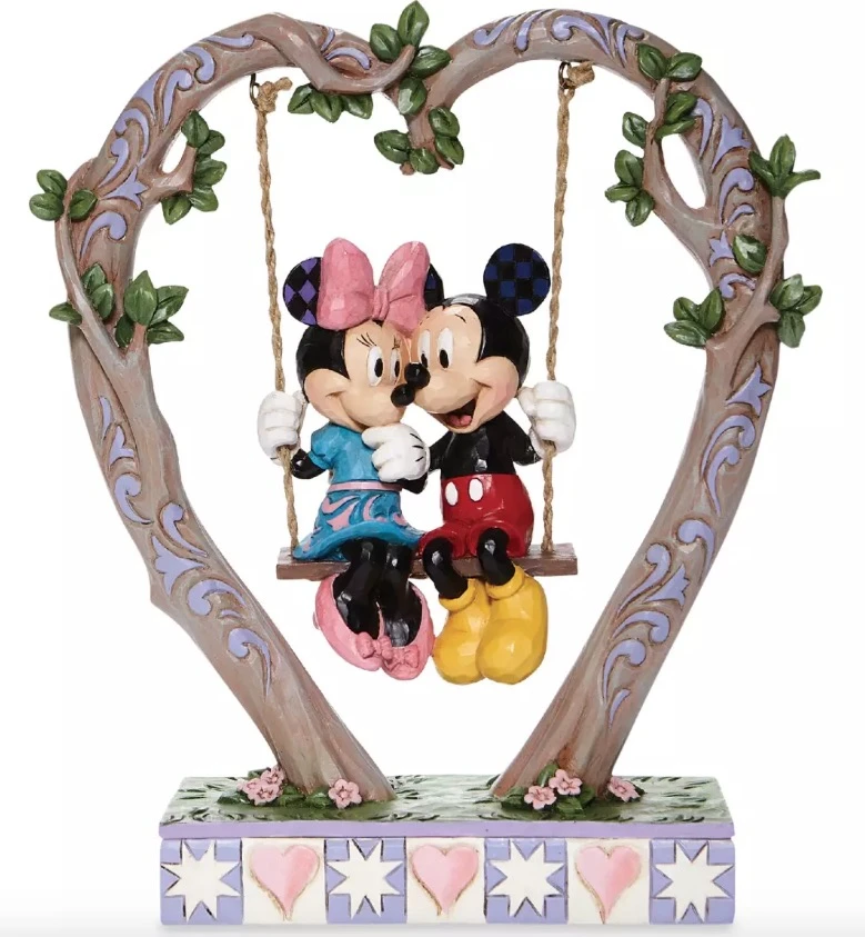 Disney Jim Shore Figurine - Mickey & Minnie - Sweethearts In Swing 3 Disney Jim Shore Figurine - Mickey & Minnie - Sweethearts In Swing