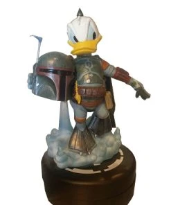 Disney Figure Statue - Star Wars - Donald Duck Boba Fett