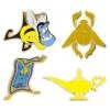 Disney Pin Booster Set - Aladdin Flair - 4 Pins