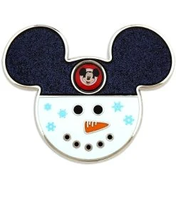 Disney Mickey Mouse Pin - Mickey Mouse Club Snowman