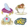 Disney Pin Booster Set - Cinderella Flair - 4 Pins