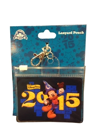 Disney Lanyard Pouch - 2015 Sorcerer Mickey Mouse 3 Disney Lanyard Pouch - 2015 Sorcerer Mickey Mouse