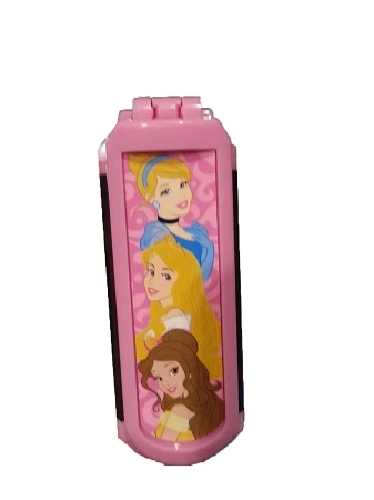 Disney Folding Hairbrush - Princess - Cinderella Aurora Belle 3 Disney Folding Hairbrush - Princess - Cinderella Aurora Belle